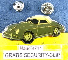 PORSCHE 356 SOFT-TOP 2NÄGEL PIN GLASIERT GROSSSS