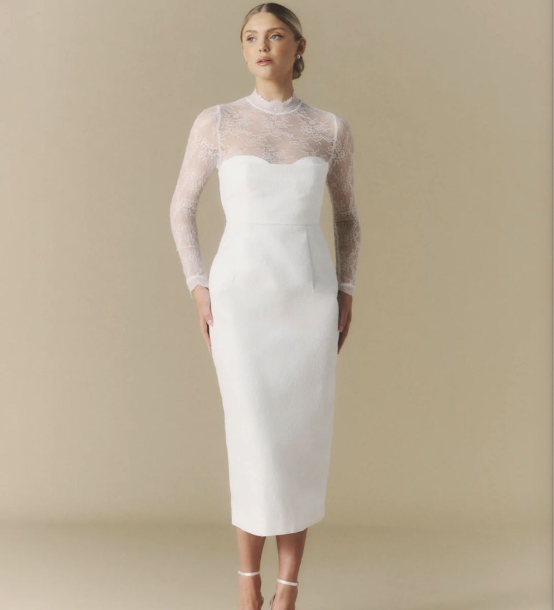 Vestiti: Elegantes Brautkleid mit Spitze, Size 12 – Nuovo e nell'imballaggio originale da Emmenbrücke venduto da Leeaa.b