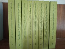 Erich Kästner Gesammelte Schriften für Erwachsene Band 1-8