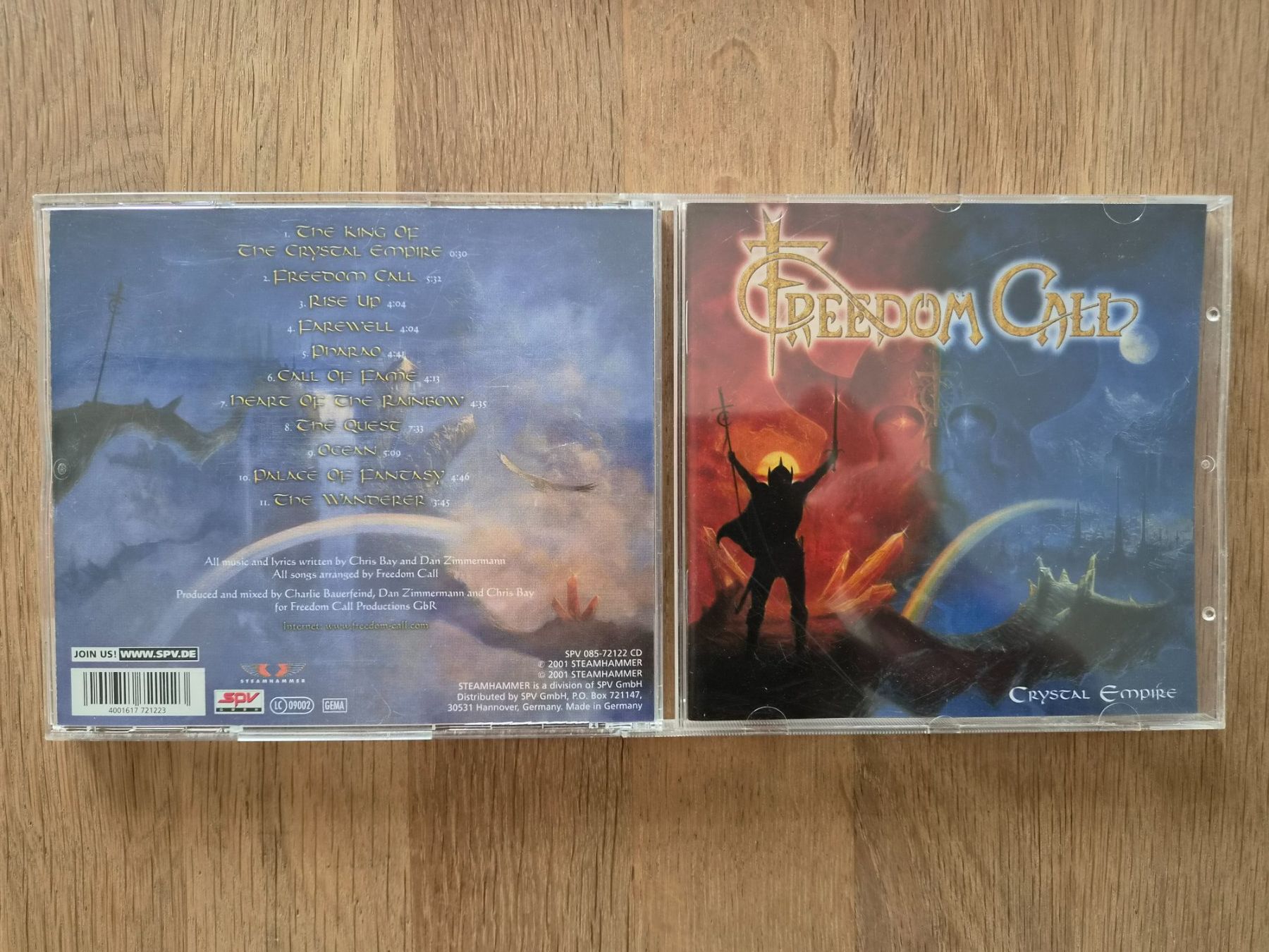 CDs: CD Freedom Call - Crystal Empire, 2001 – Gebraucht aus Nebikon von Harley-Davidson01