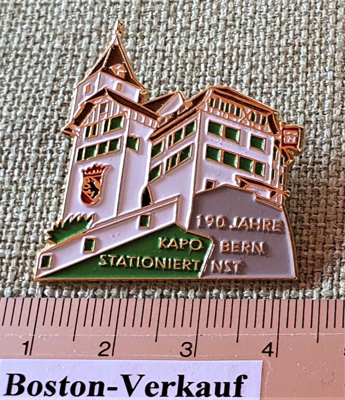 Plaketten & Abzeichen: E267 - KAPO Bern Stationiert NST Schloss – Gebraucht aus Reinach BL von Boston-Verkauf 1