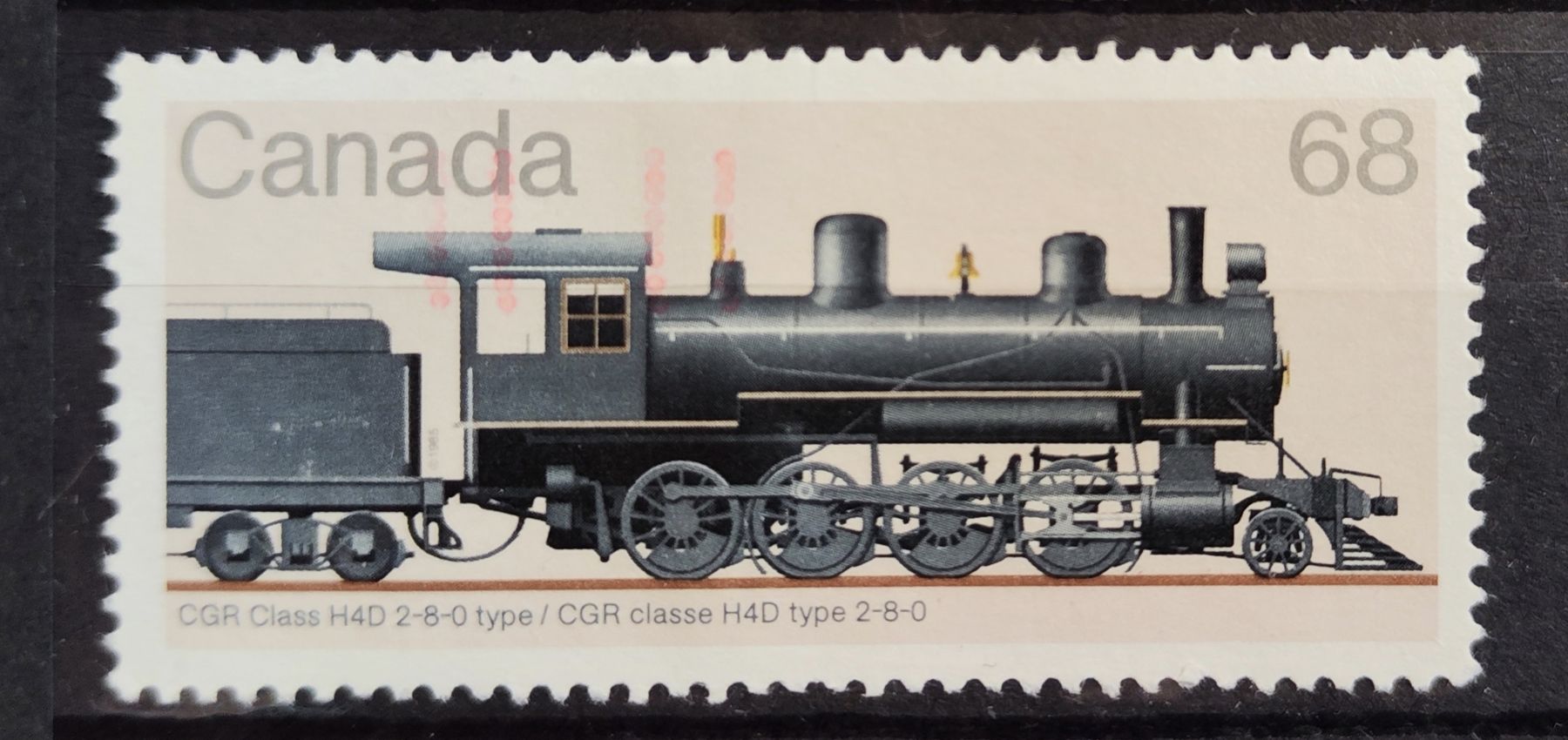 Tutti i francobolli: Briefmarke Kanada 1985 Dampflok – Usato da Lenzburg venduto da Dani_Lenzburg