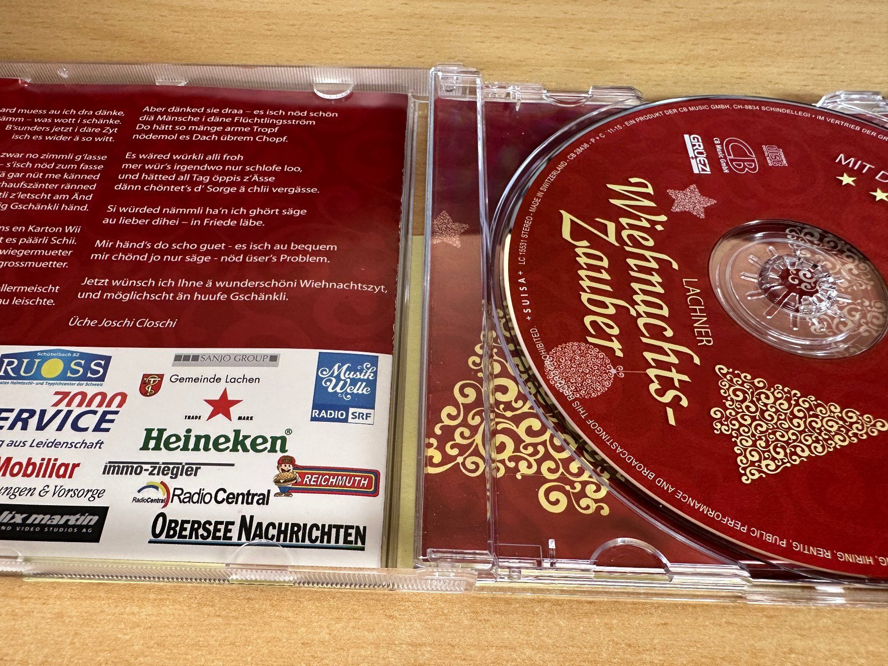 CD: Various - Lachner Wiehnachts-Zauber – Usato da Rikon im Tösstal venduto da Alpenmutz 2