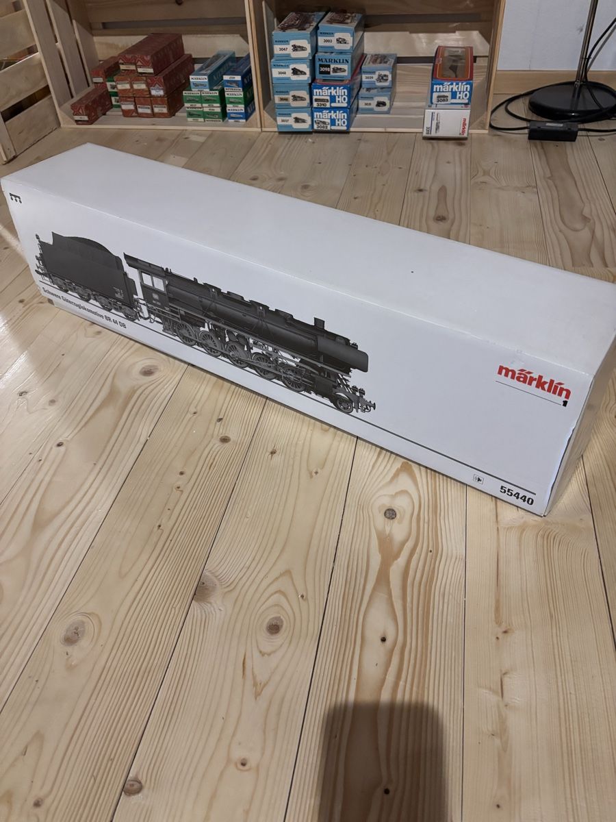 Märklin Modellini di ferrovie: Mäklin 55440 BR 44 Spur1 – Usato da Boncourt venduto da Keiserrail