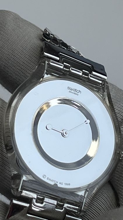 Swatch Orologi: Vintage Swatch Skin Damenuhr, Armbanduhr – Usato da Grenchen venduto da chththl 2