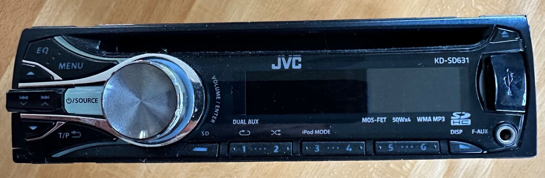 JVC Lettore multimediale & Streamer: Autoradio mit CD JVC KD-SD631 – Usato da Zeiningen venduto da Luft59