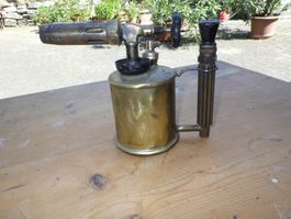 alte Lötlampe  Oerlikon