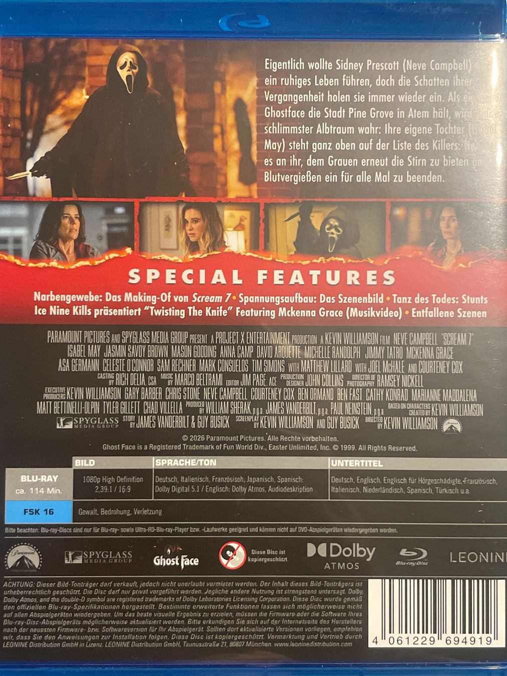 Alle DVDs: Scream 7  (2026) – Neu (gemäss Beschreibung) aus Waldenburg von Gonzo8 1