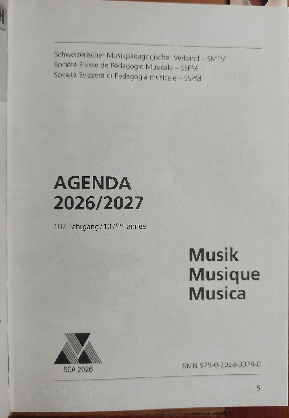 Calendari: Agenda des SMPV – Usato da Zürich venduto da Cortin 1