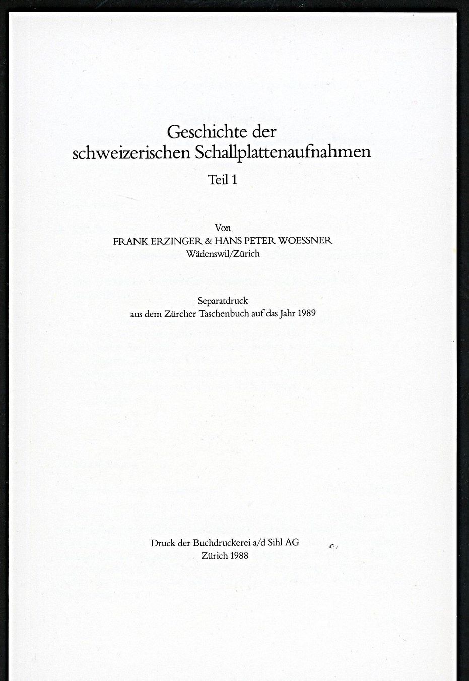 Dischi in vinile: Bücher für Schellackplatten-Sammler – Usato da Hemishofen venduto da Phonomandy