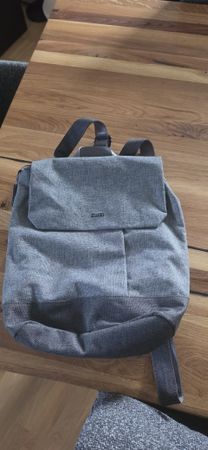 Rucksack Zwei grau Textil Design guter Zustand gebraucht