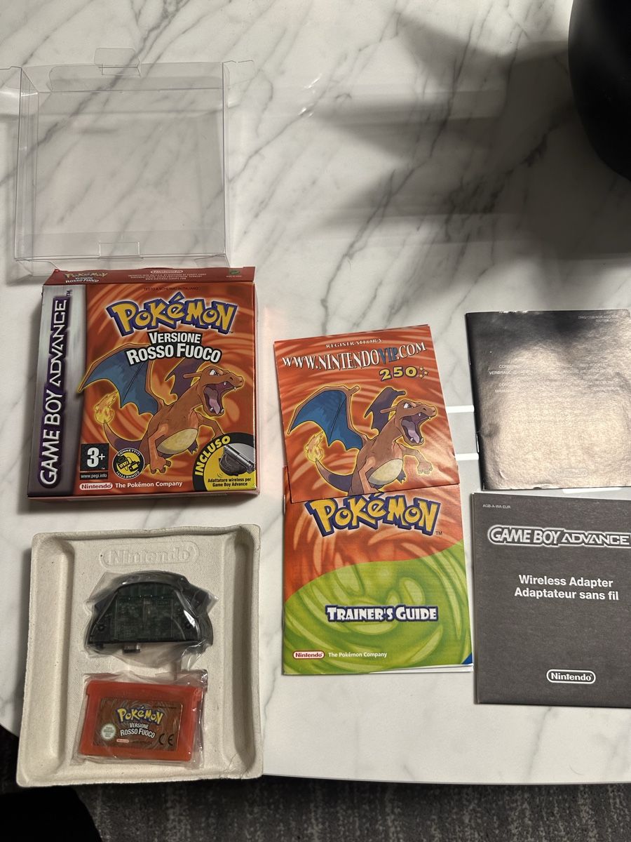 Pokémon Spiele: Pokemon Rosso Fuoco OVP – Gebraucht aus Taverne von Niko-Bellic