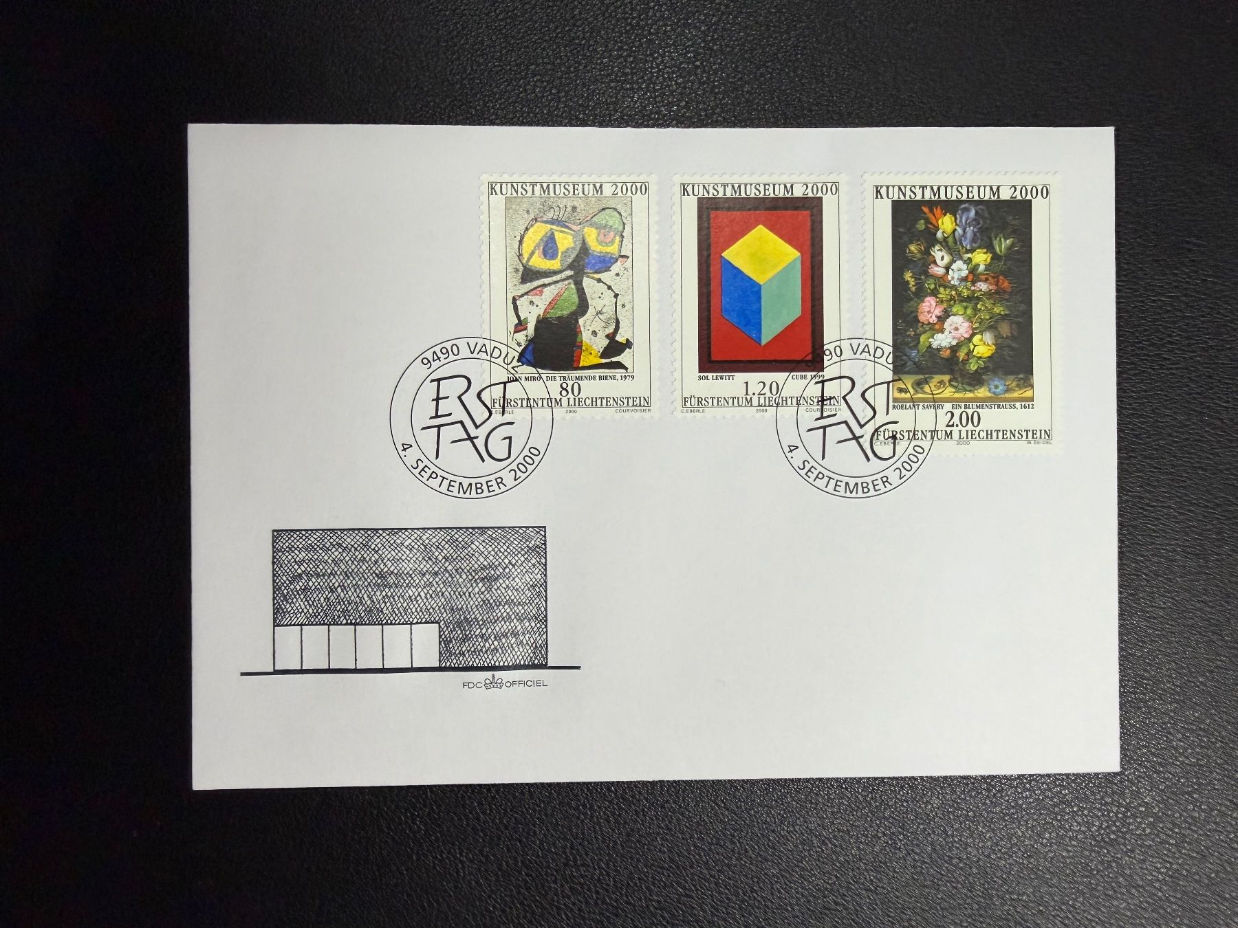 Tutti i francobolli: Liechtenstein FDC 2000 – Usato da oberrüti venduto da jeanmei