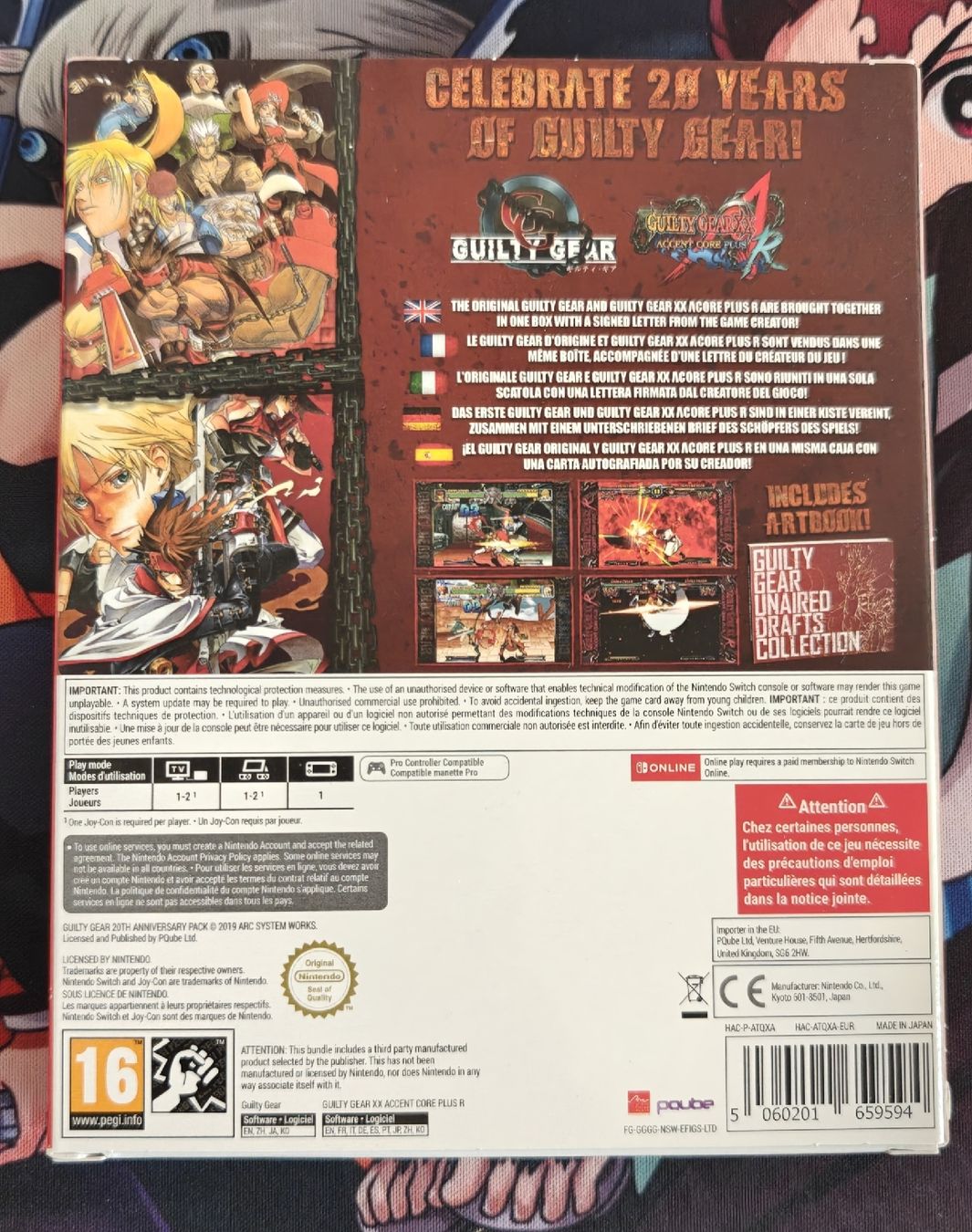 Giochi: Guilty Gear 20 Anniversary Pack Switch – Usato da Kriens venduto da AlRome 1