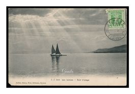 LAC LÉMAN - 1906 "Soir d’orage"