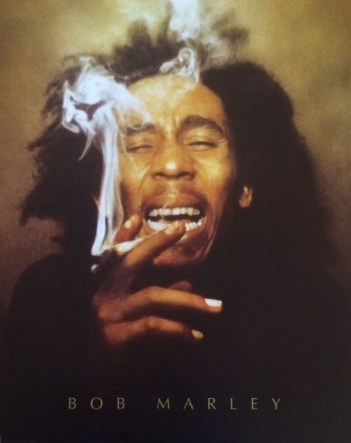 Fanartikel: Bob Marley Weed Cannabis Smoking 2 Poster – Neu und originalverpackt aus Bonn von