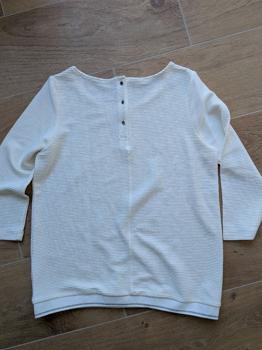 Maglioni & Felpe: Street One Pullover gerippt weiss – Nuovo (secondo la descrizione) da Eschenbach SG venduto da SanFranciscoCalifornia 4