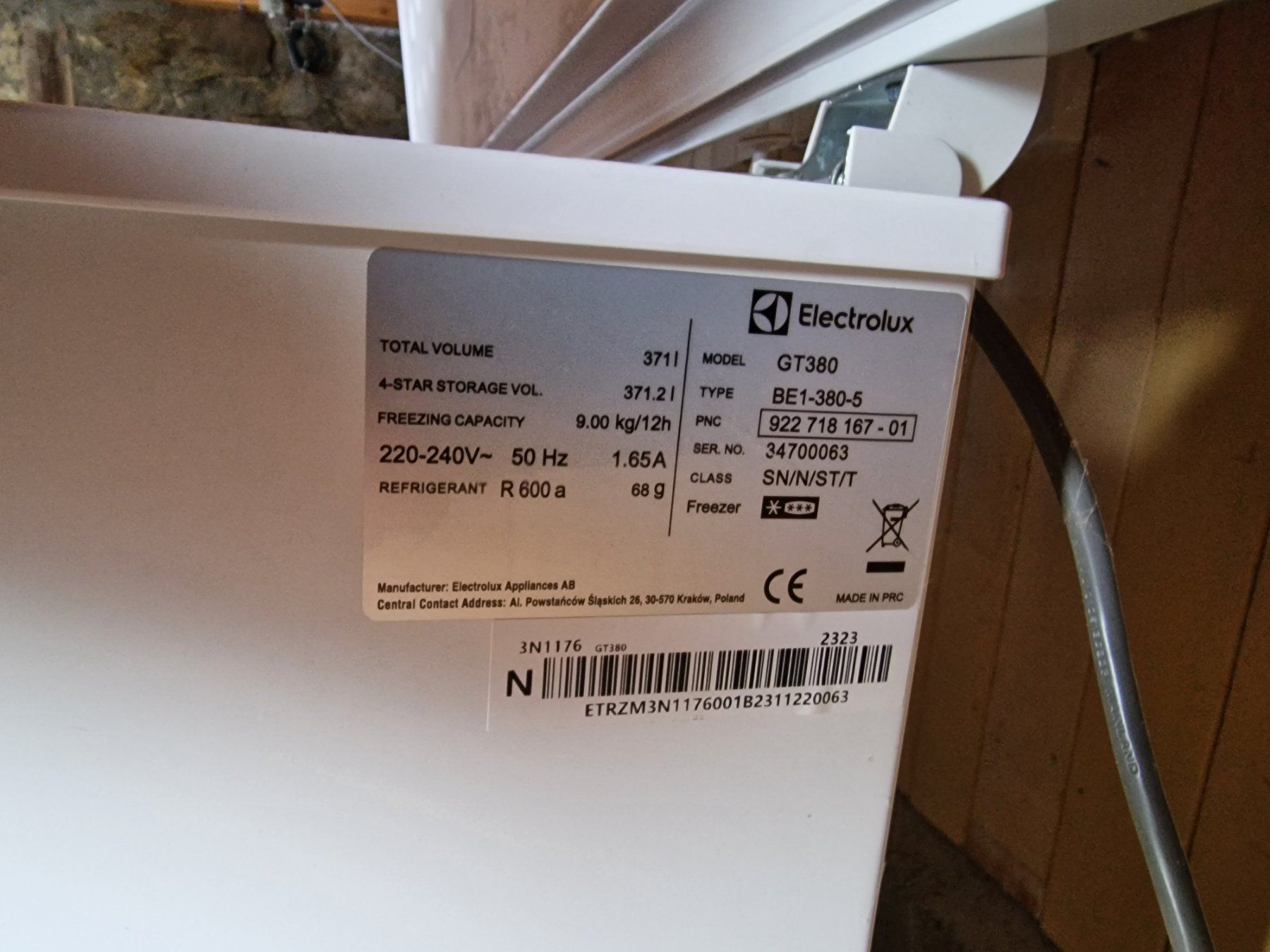 Electrolux Congelatori: Electrolux Gefriertruhe – Usato da Flüelen venduto da novena 3