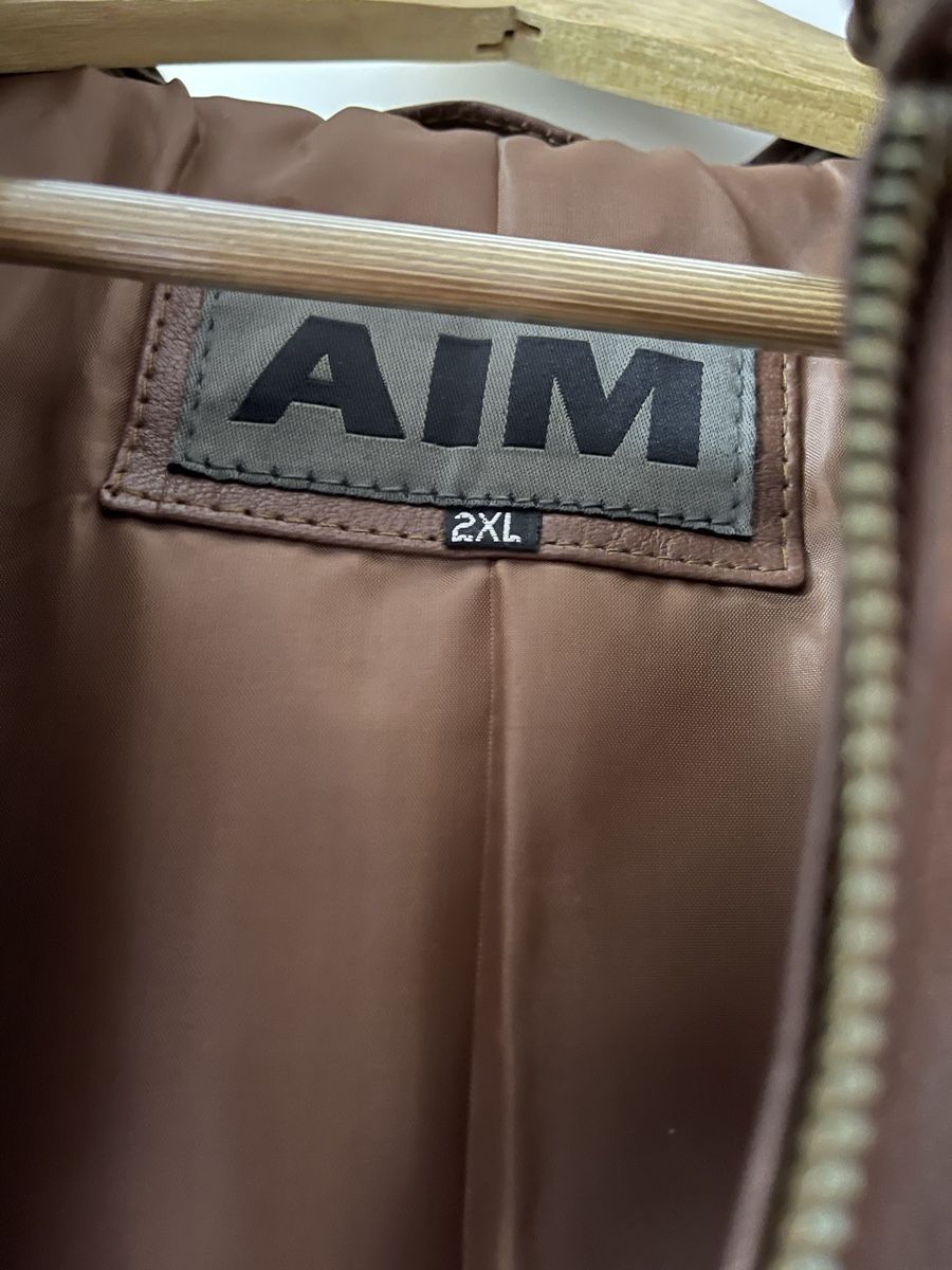 Giacche: AIM Lederjacke braun Gr. XXL neu – Nuovo e nell'imballaggio originale da Einsiedeln venduto da gastroinventar 3
