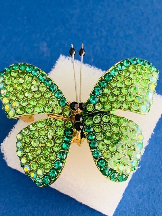 DAYUT Brosche Sonnenblume Strass Brosche, Geschenke Für Frauen (1-tlg