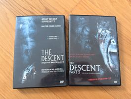 🔴 The Descent 1 & 2 - Horror DVD Set -Teil 2 Unrated FSK 18