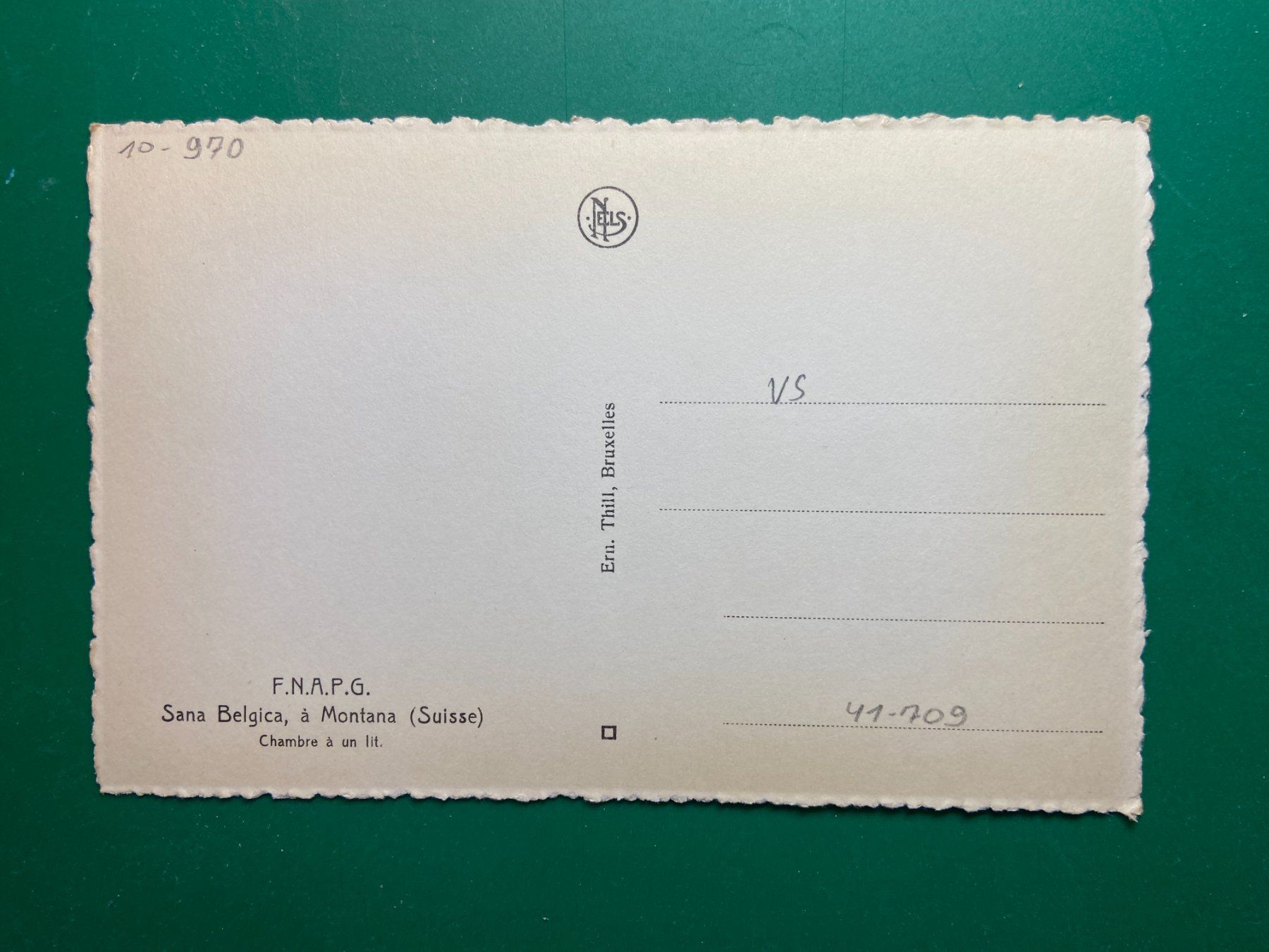 Cartoline postali: Sana Belgica à Montana – Usato da Steg VS venduto da danwer74 1