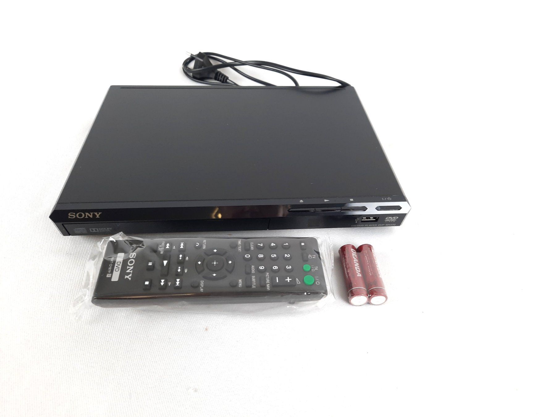 Sony Audio- & Mediensysteme: SONY DVP-SR370 DVD-Player mit USB-Anschluss – Neu (gemäss Beschreibung) aus Beinwil am See von Restwert_Beinwil 1