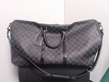 Louis Vuitton Keepall Bandoulière 55 – Damier Graphite