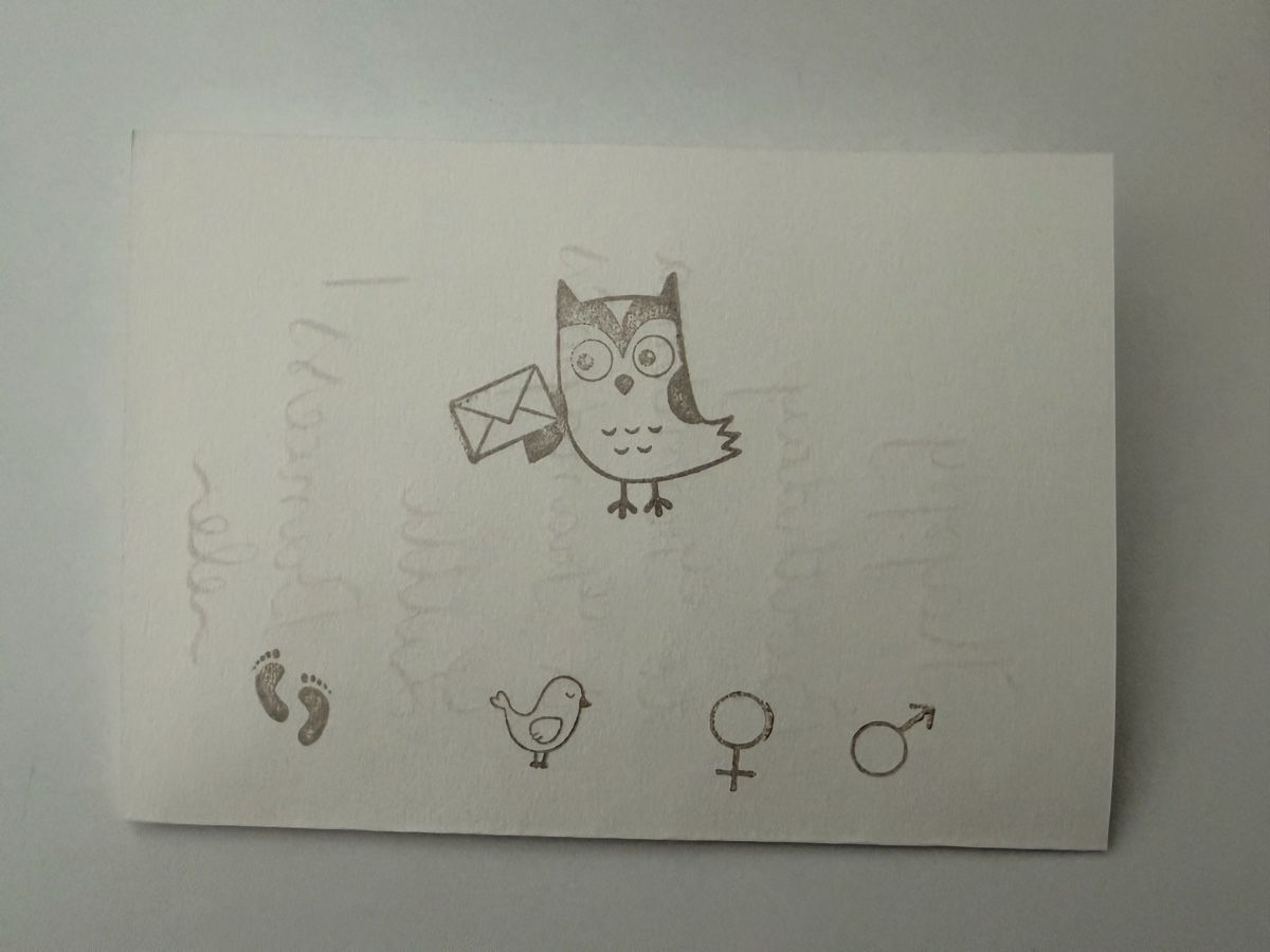 Timbri: Rubber Stamps set: baby shower theme – Usato da Thun venduto da dar_fz6y