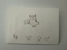 Rubber Stamps set: baby shower theme