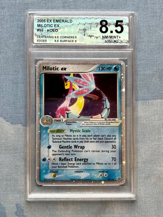 Milotic ex Swirl EX Emerald - SG 8.5 NM-Mint+ (PSA 8.5) | Kaufen auf ...