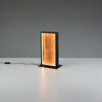 LED Tischleuchte, Holz, 30 cm Höhe