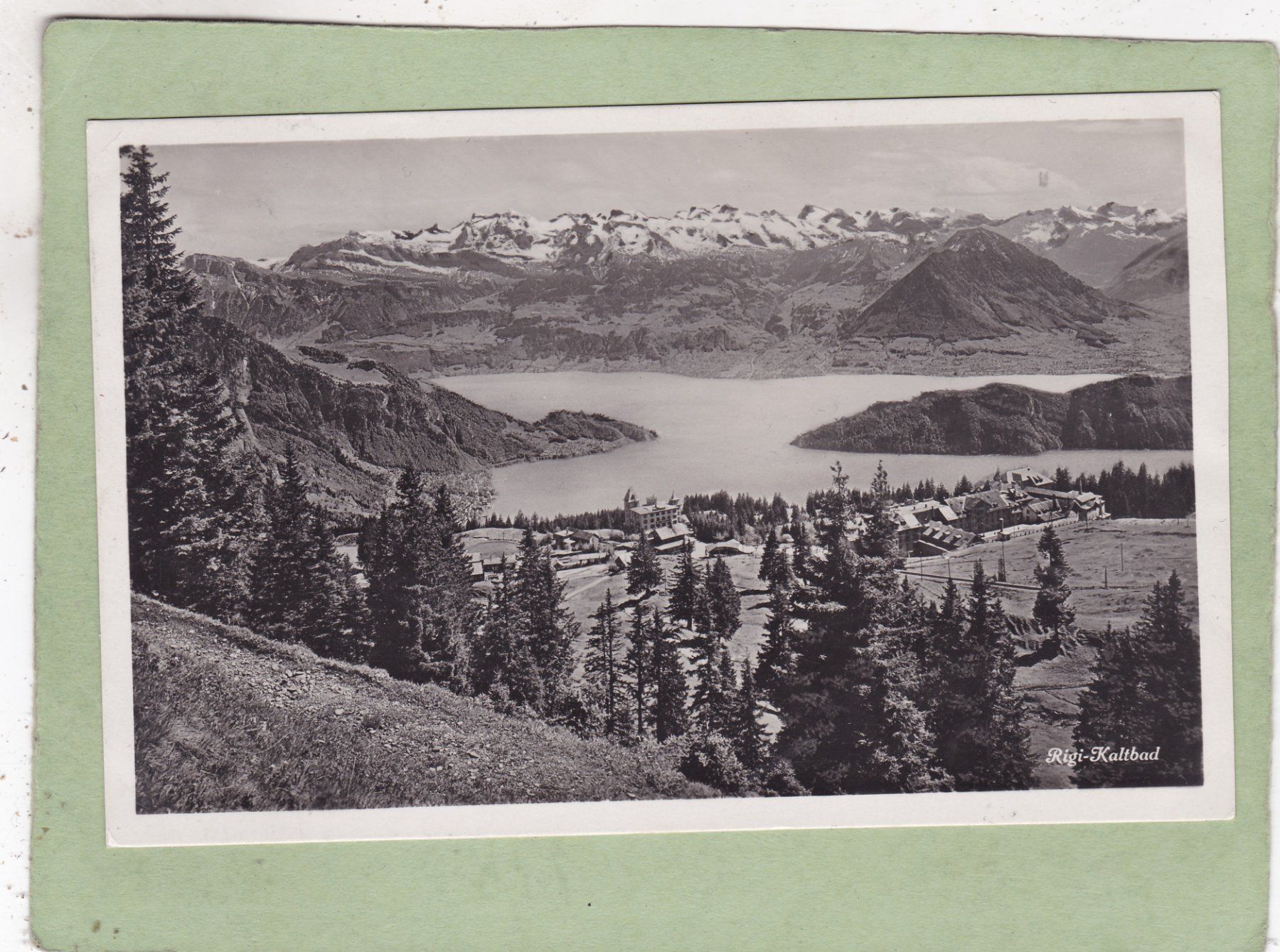 Ansichtskarten: Rigi Kaltbad 1929 – Gebraucht aus Herisau von Lisegrat2008