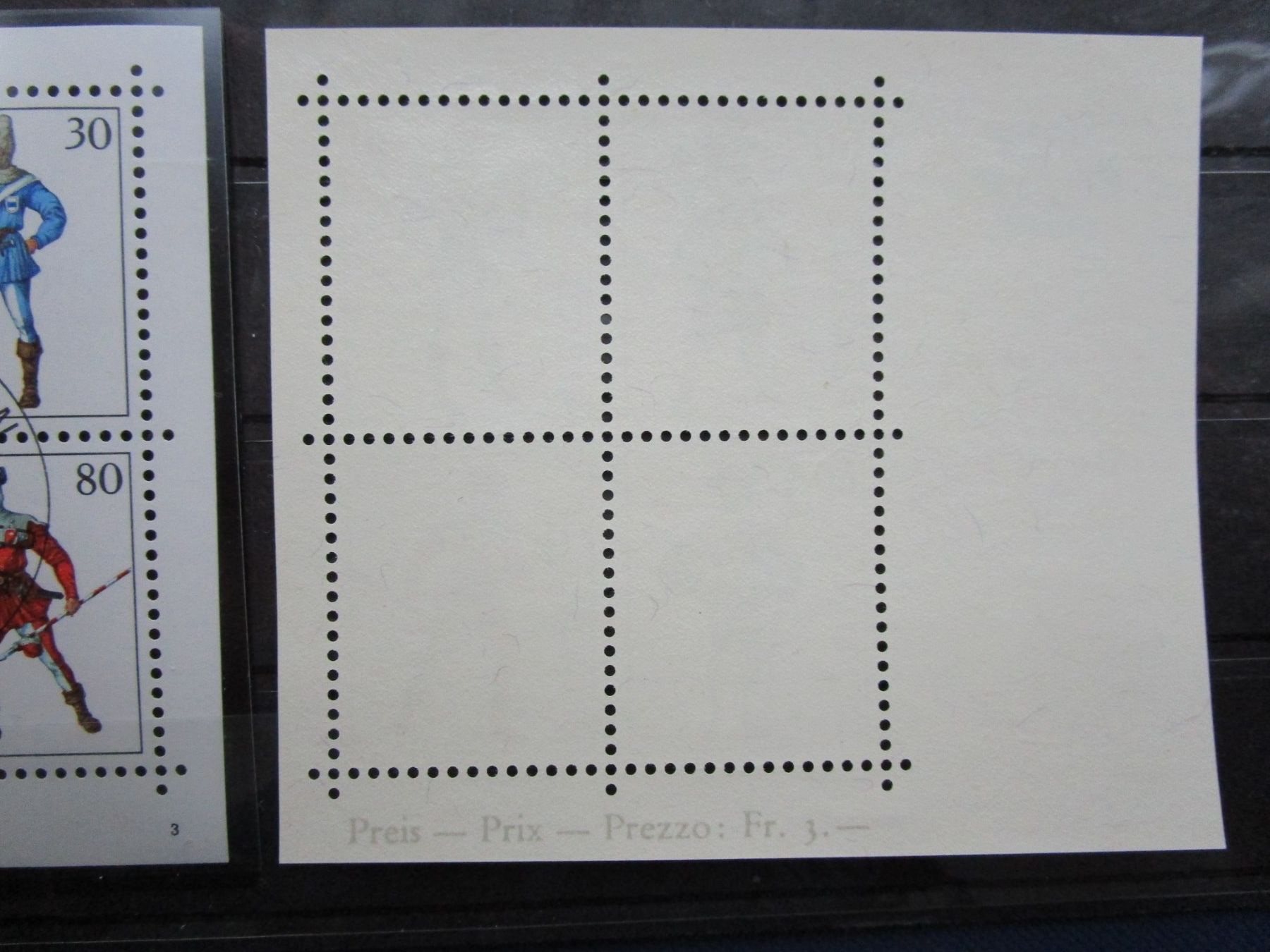 Alle Briefmarken: 1974: Internaba Block ETo/** 2.- Frankatur und FDC – Gebraucht aus Rubigen von Menthe 1
