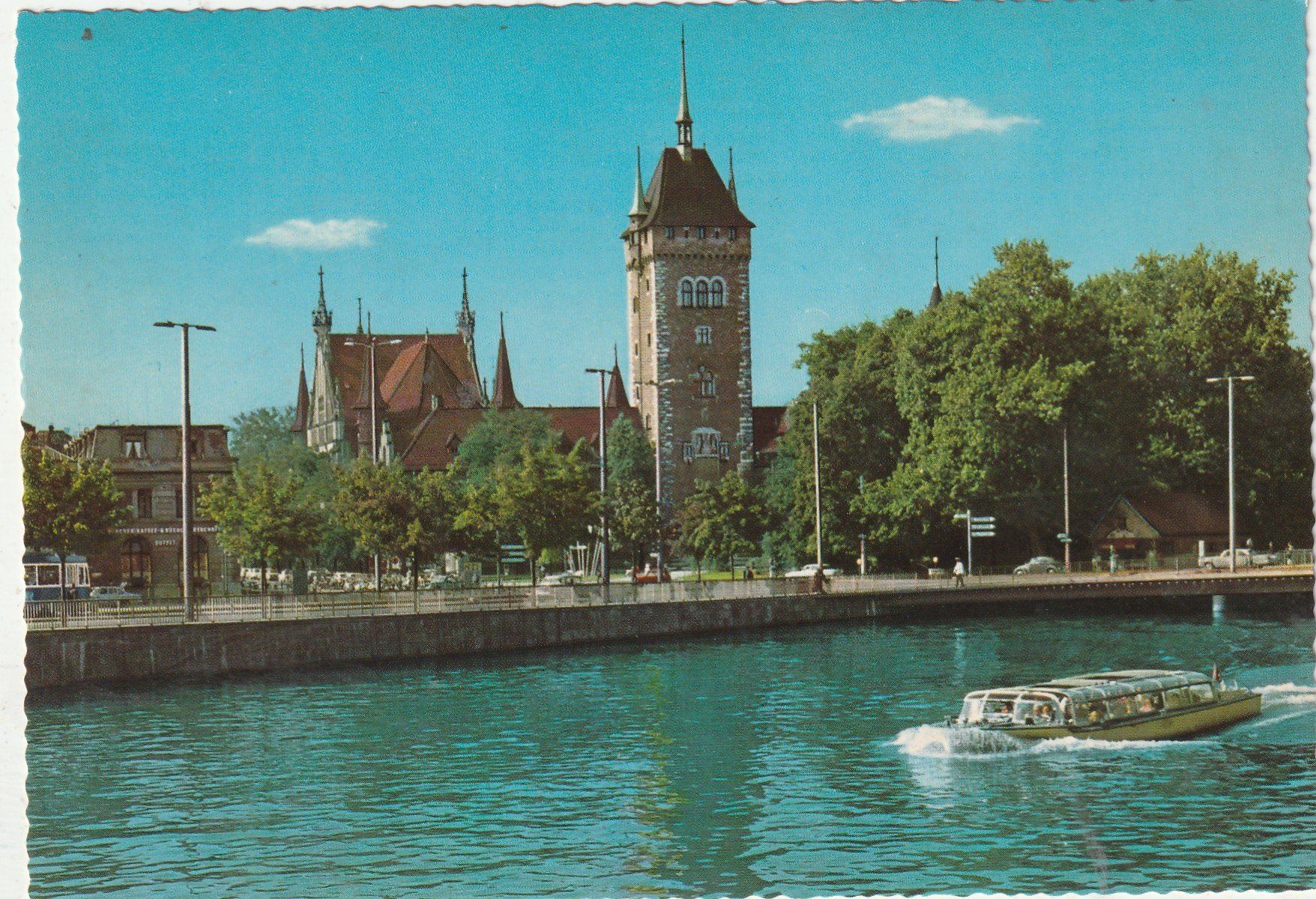 Cartoline postali: Zürich Landesmuseum – Usato da Lumbrein venduto da made02