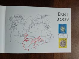 Original Autogramm Erni Hans 1909-2009