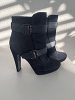 JOOP! Stiefelletten Damen Grösse 36 dunkelblau Leder
