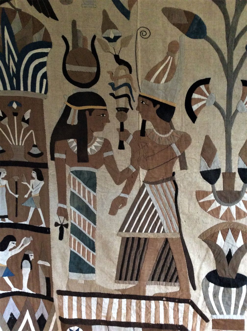 Dipinti: Appliqué de Tissus - Egypte – Usato da Genève venduto da edelweiss1900 2