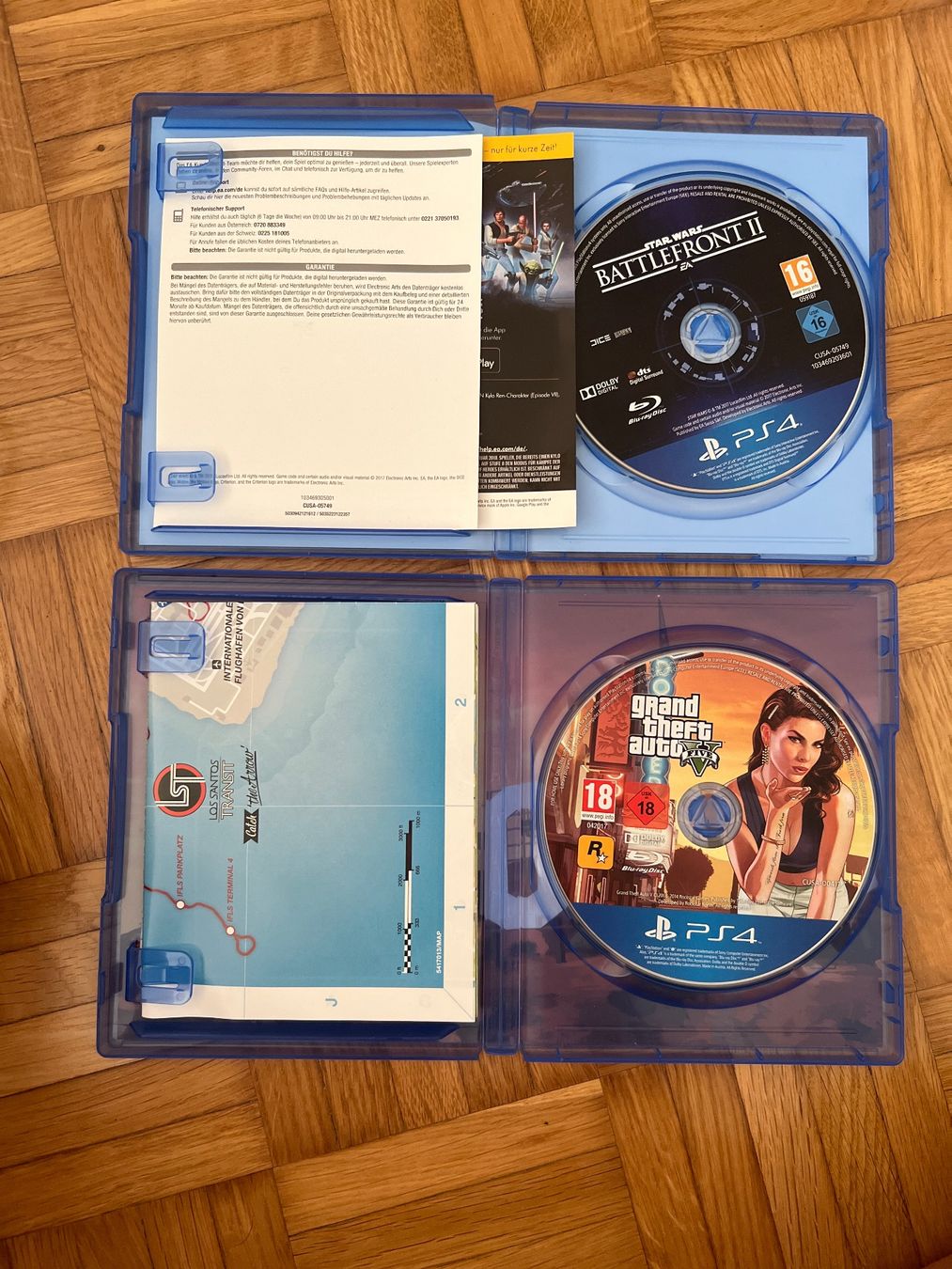 Sony Konsolen: Ps4 Slim mit GTA V und Star Wars Battlefront 2 – Gebraucht aus Niederweningen von NikeFan 1