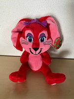 Plüschtier _ Hase rot