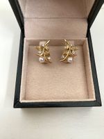 Süsswasserperlen Ohrstecker/echte