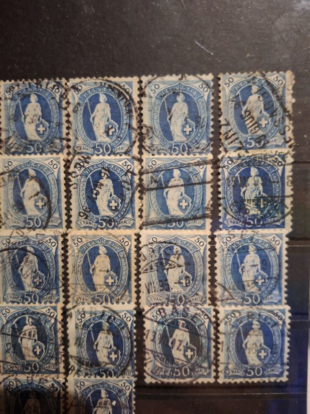 Tutti i francobolli: Stehende Helvetia 70D / 70C 84Stk. – Usato da Balgach venduto da SIMEON27 3
