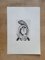 Radierung von Ambrosius Humm, 1988, signiert, Exempl. 3/20