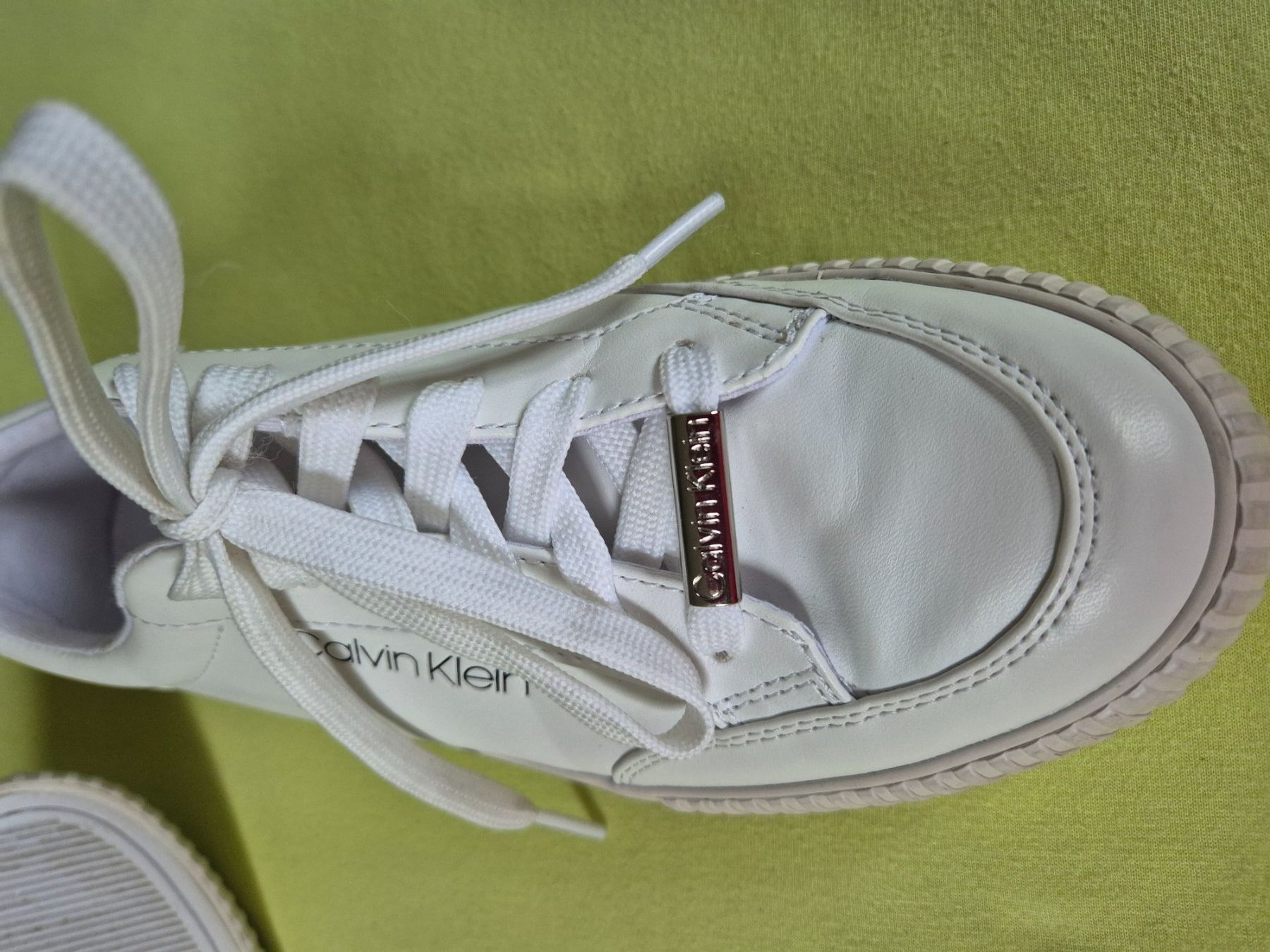 Calvin Klein Scarpe da uomo: Calvin Klein Sneaker Gr. 41, weiss – Usato da Winterberg ZH venduto da Gemini63 2