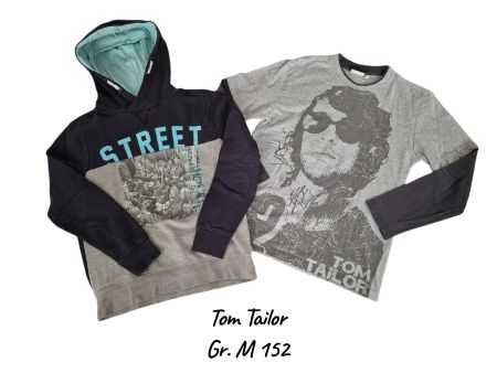 Tom Tailor Hoodie und LA-Shirt Gr. 152