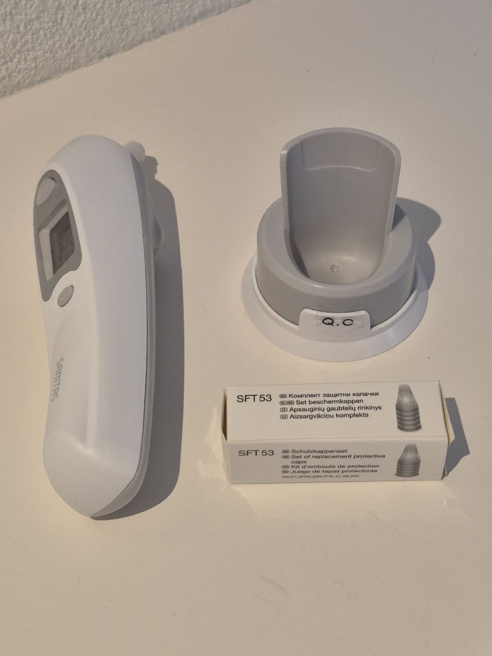 Altro per la casa: Ohrthermometer Sanitas SFT 53 neuwertig – Nuovo e nell'imballaggio originale da Hefenhofen venduto da GSC99 1