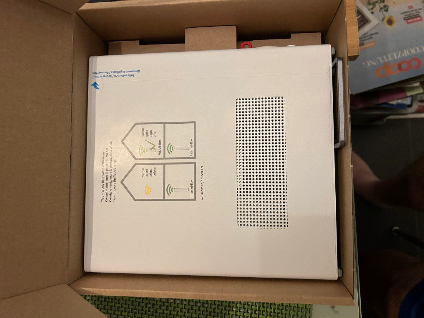 Neue Swisscom InternetBox 4 Router XGS-PON Fiber (Neu und ...