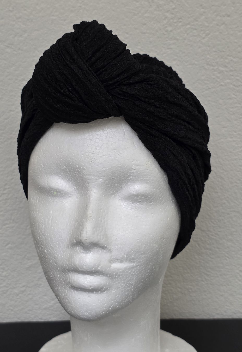 Hüte, Mützen & Caps: Turban schwarz one size neu – Neu (gemäss Beschreibung) aus Rheinsulz von Gilea 1