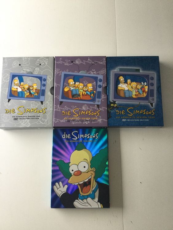 Die Simpsons Staffel 1/3/4/11 Kaufen auf Ricardo