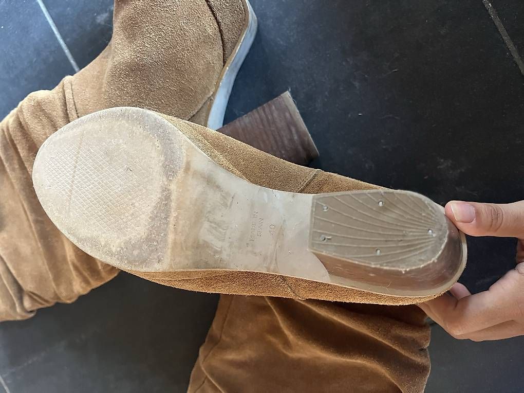 Scarpe da donna: Braune Stiefel Gr. 40 – Usato da Greppen venduto da MaIrim 1